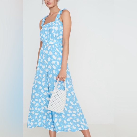 FAITHFULL THE BRAND Dolores Jumpsuit, Leyla Floral Print, XS - Picture 4 of 13